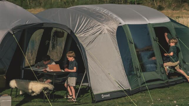 Outwell Lounge Tent Connector M Black & Grey Telttilbehør OneSize