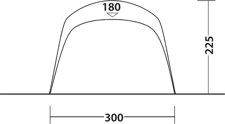 Outwell Lounge Tent Connector M Black & Grey Outwell Outwell Lounge Tent Connector M Black & Grey Outwell