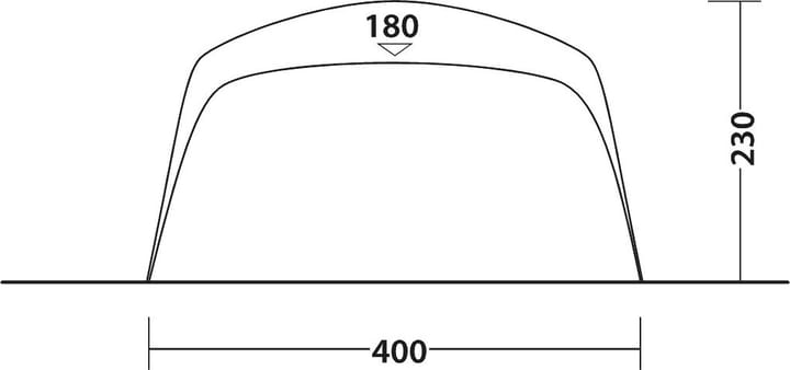 Outwell Lounge Tent Connector XL Black & Grey Outwell