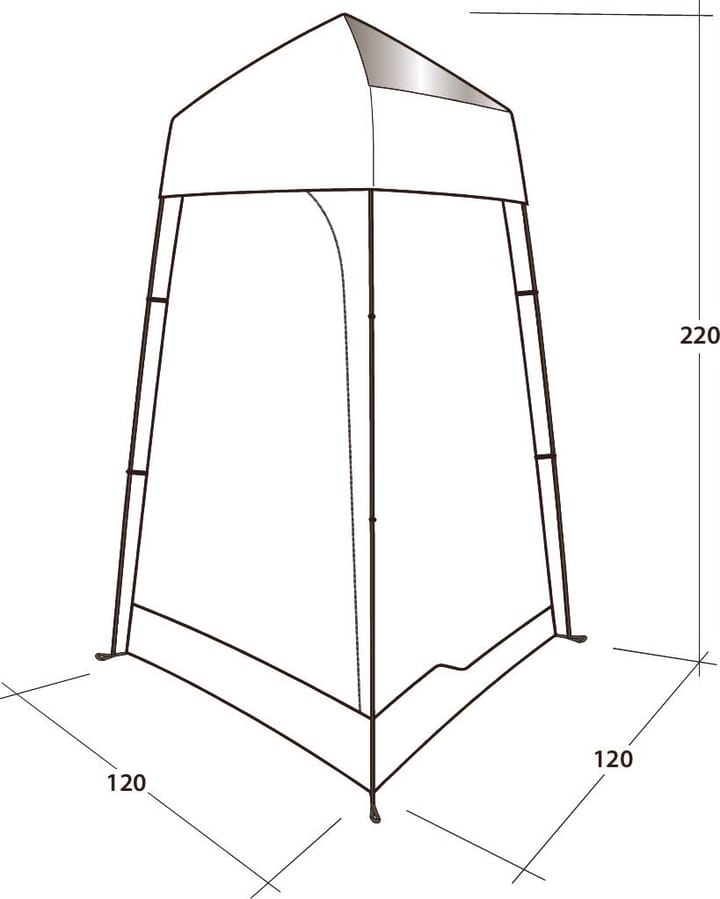 Seahaven Comfort Station Single Blue Outwell