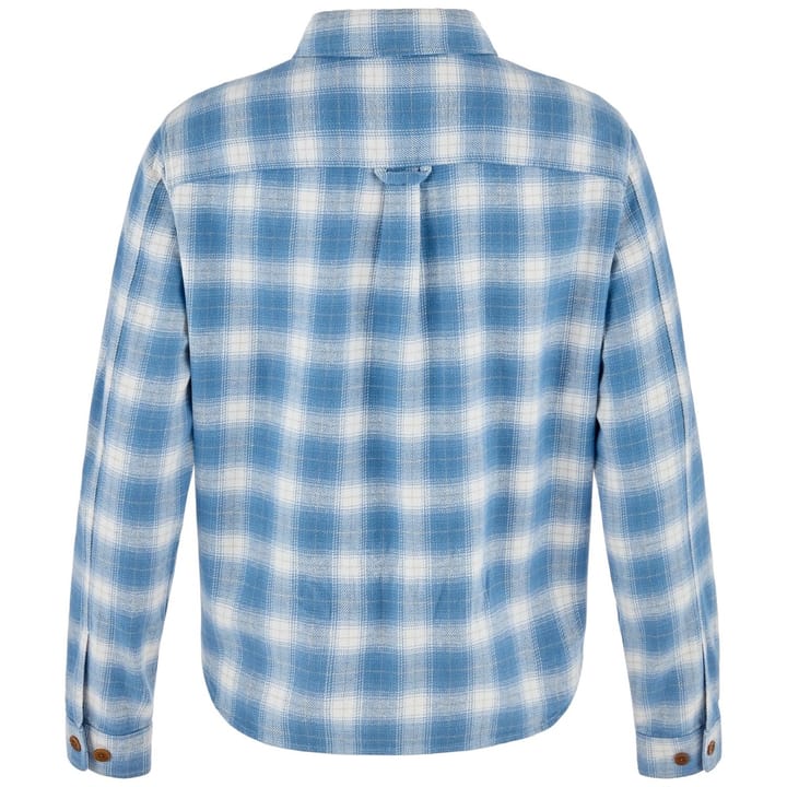 Fjällräven Övik Boxy Flannel Shirt W Eggshell-dawn Blue Fjällräven