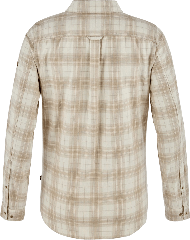 Fjällräven Women's Övik Classic Flannel Shirt Chalk White/Fossil Fjällräven