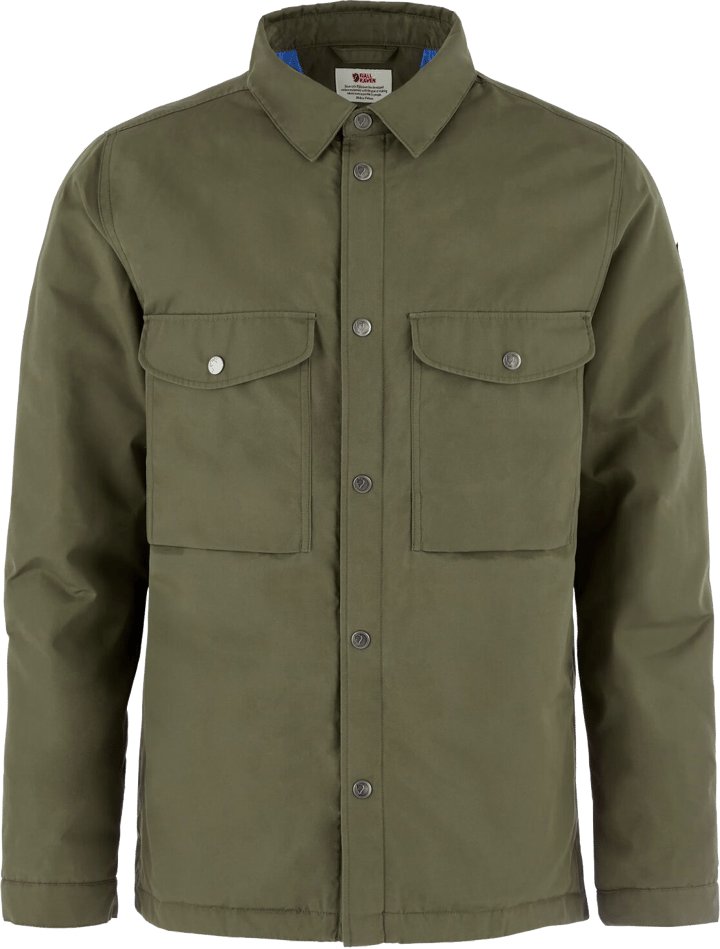 Fjällräven Men's Övik Down Shirt Jacket Laurel Green Fjällräven