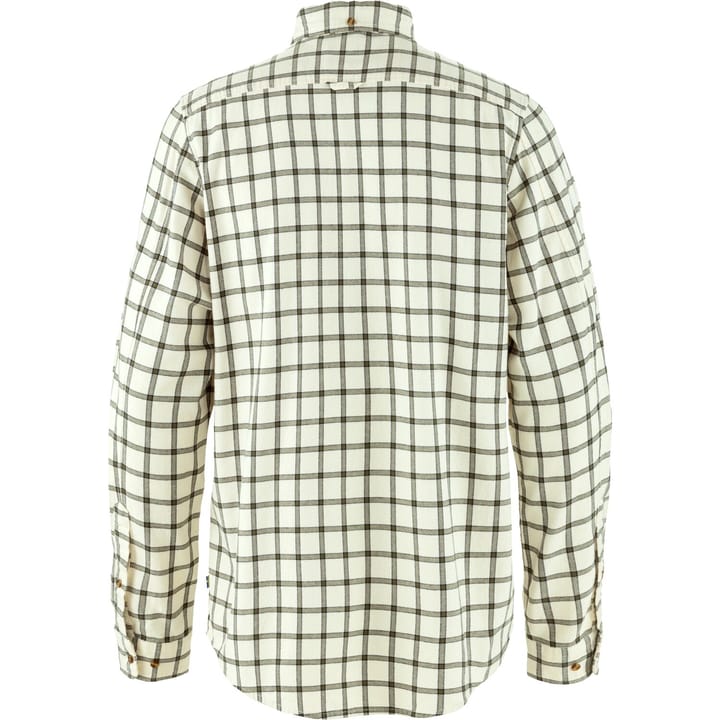 Fjällräven Men's Övik Flannel Shirt Chalk White-laurel Green Fjällräven