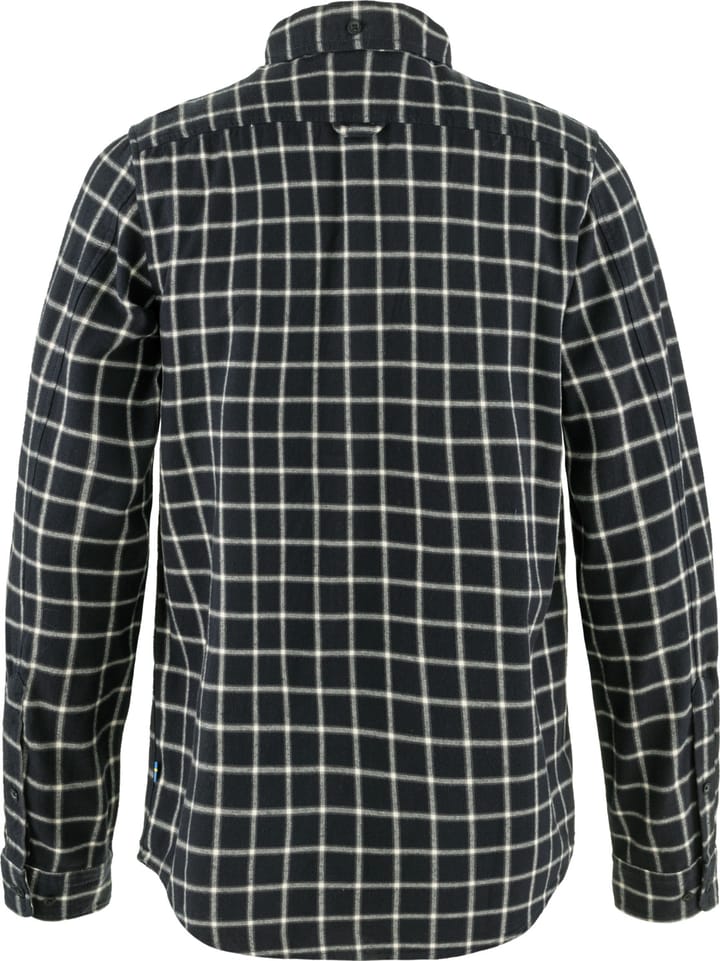 Fjällräven Men's Övik Flannel Shirt Dark Navy-Chalk White Fjällräven