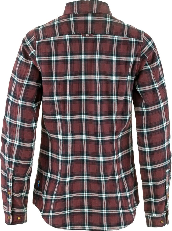 Fjällräven Women's Övik Flannel Shirt Port-breeze Blue Fjällräven