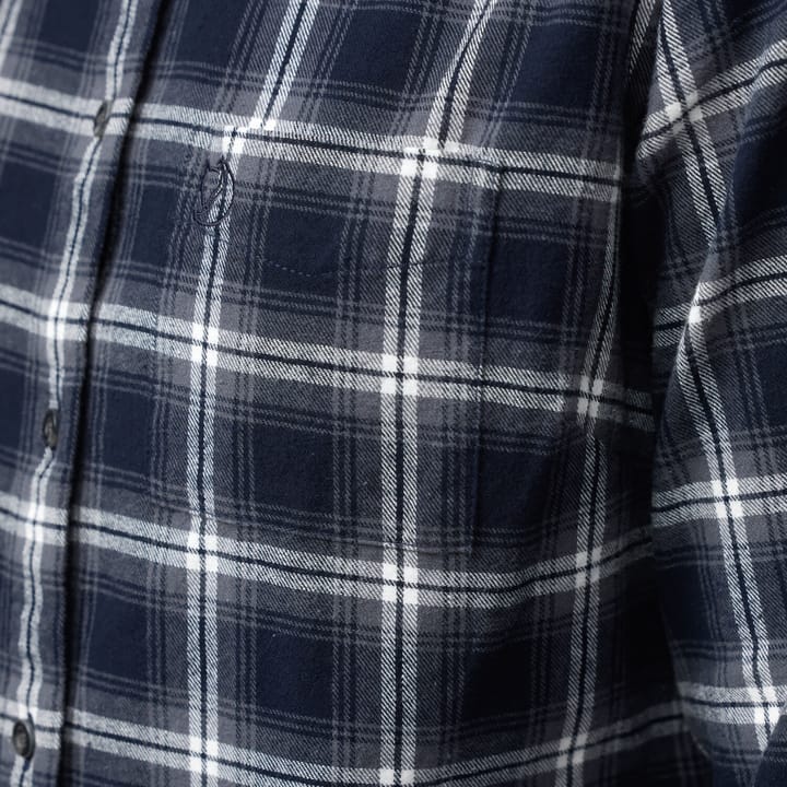 Fjällräven Women's Övik Flannel Shirt Port-breeze Blue Fjällräven