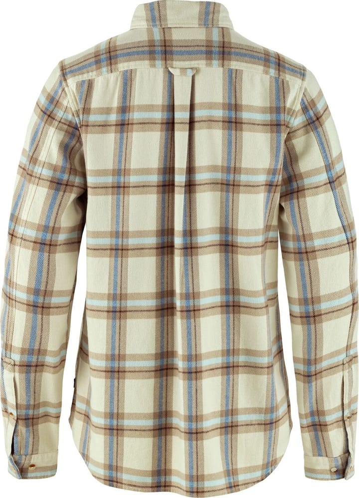Fjällräven Women's Övik Heavy Flannel Shirt Chalk White-fossil Fjällräven