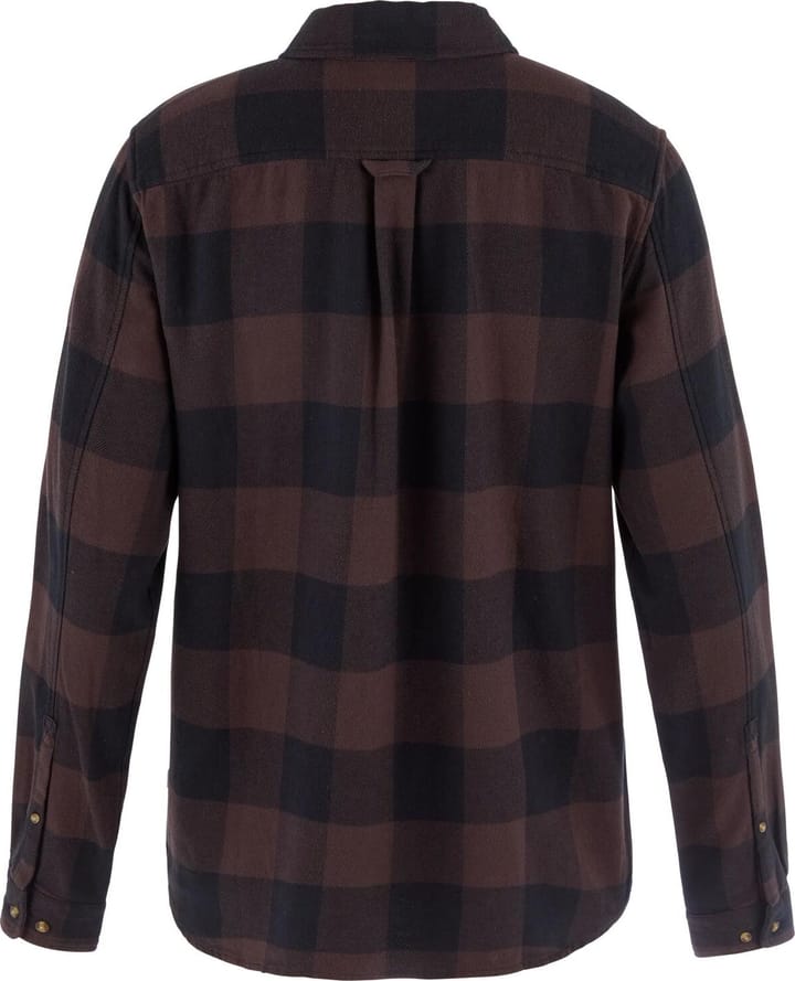Fjällräven Övik Heavy Flannel Shirt W Black Oak-black Fjällräven