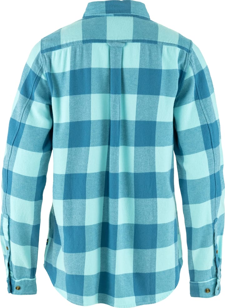 Fjällräven Women's Övik Heavy Flannel Shirt Dawn Blue-breeze Blue Fjällräven