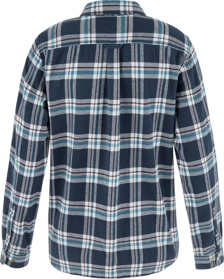 Fjällräven Övik Heavy Flannel Shirt W Navy-eggshell Fjällräven
