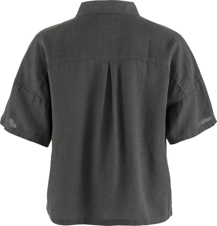 Fjällräven Övik Hemp Camp Shirt Ss W Dark Grey Fjällräven