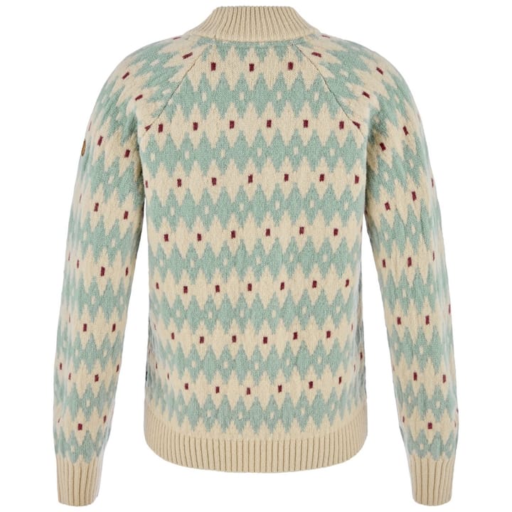 Fjällräven Övik Jacquard Knit W Light Beige-misty Green Fjällräven