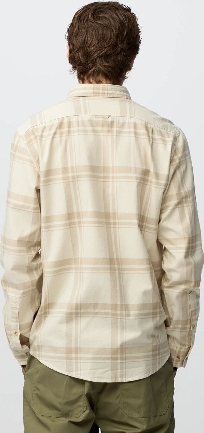 Fjällräven Övik Lite Flannel Shirt M Laurel Green-chalk White Fjällräven