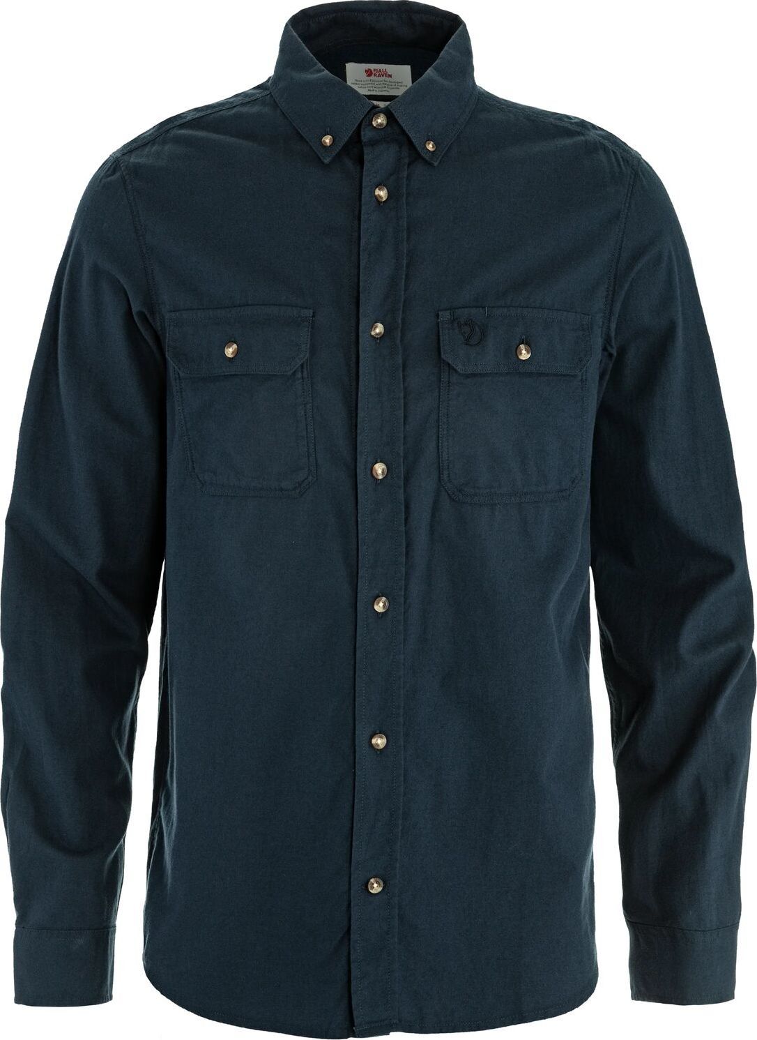 Fjällräven Övik Lite Flannel Shirt M Dark Navy