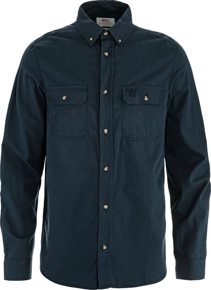 Fjällräven Övik Lite Flannel Shirt M Dark Navy Fjällräven