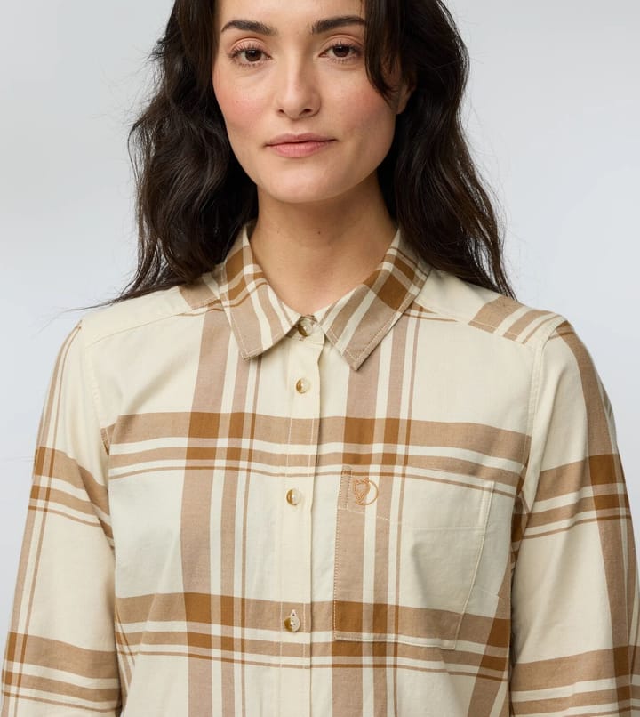 Fjällräven Övik Lite Flannel Shirt W Navy Fjällräven