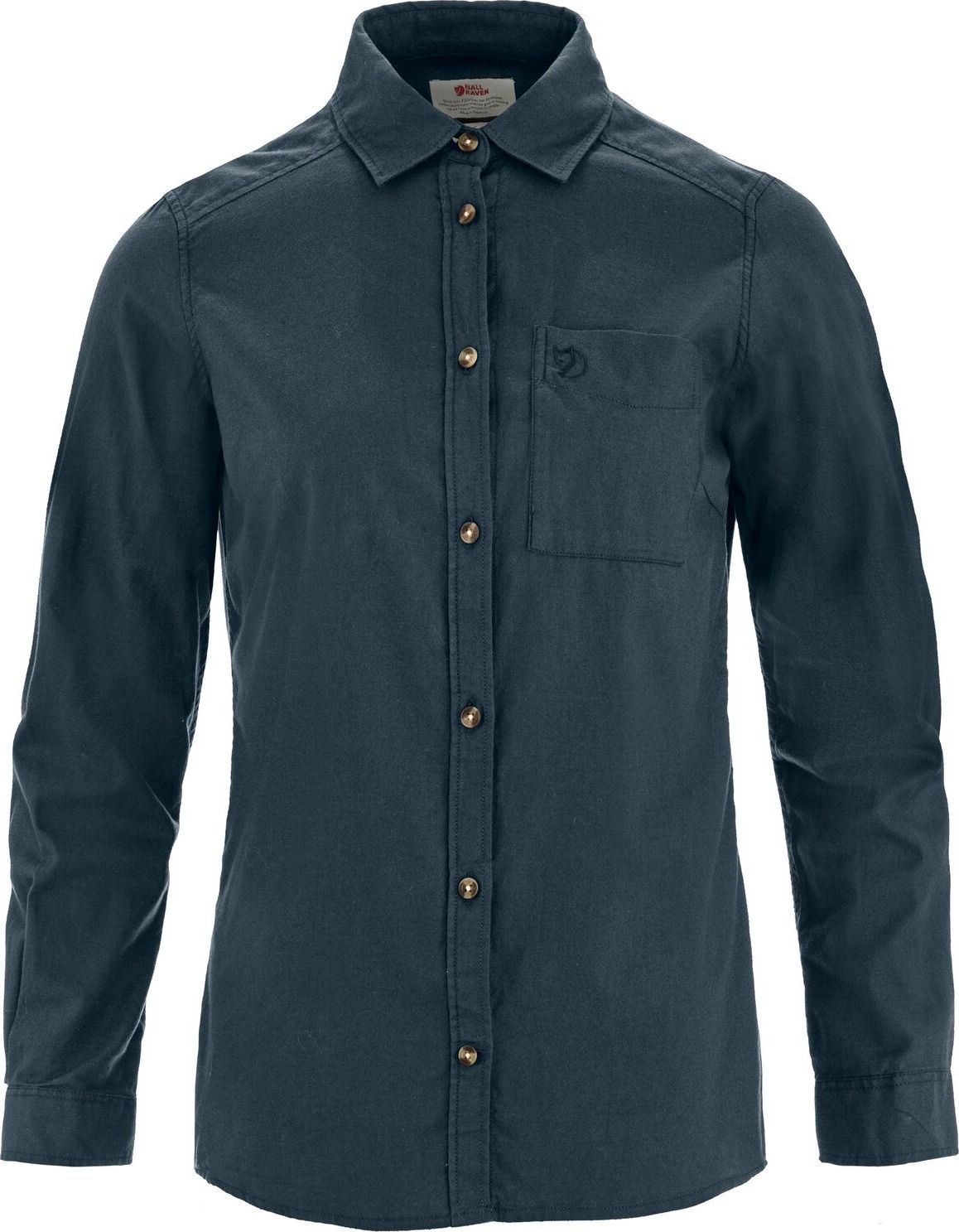 Fjällräven Övik Lite Flannel Shirt W Navy