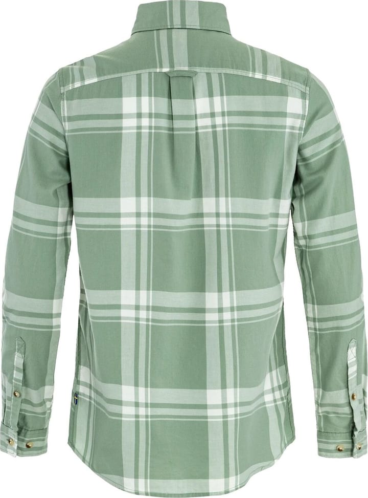 Fjällräven Women's Övik Lite Flannel Shirt Misty Green-eggshell Fjällräven