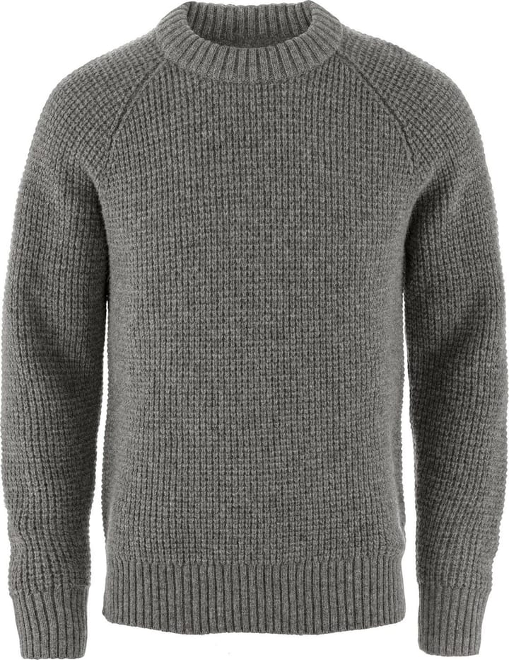 Fjällräven Men's Övik Waffle Knit Grey Fjällräven