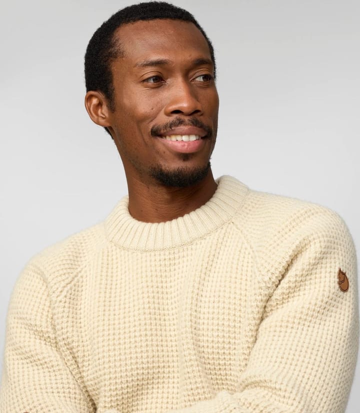Fjällräven Men's Övik Waffle Knit Grey Fjällräven