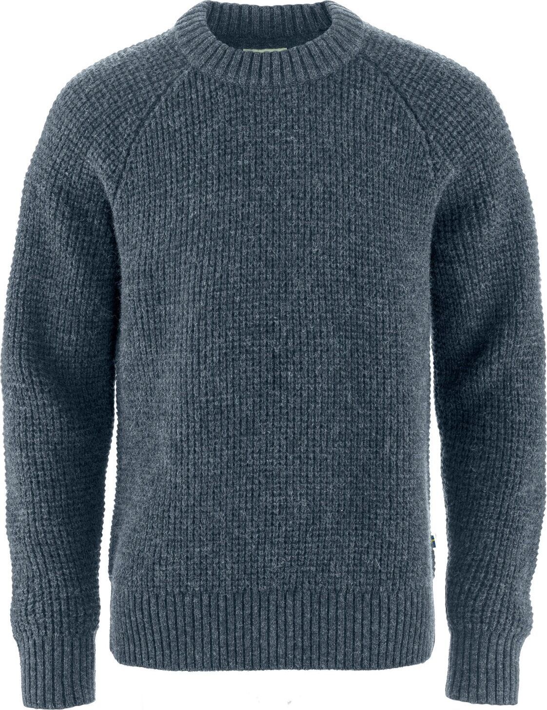 Fjällräven Men's Övik Waffle Knit Navy