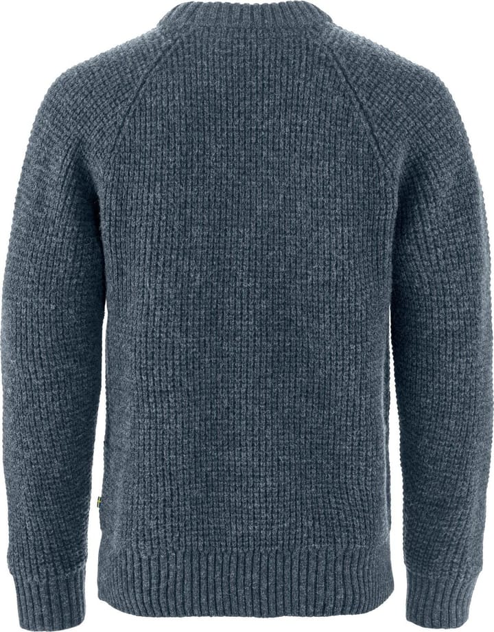 Fjällräven Men's Övik Waffle Knit Navy Fjällräven