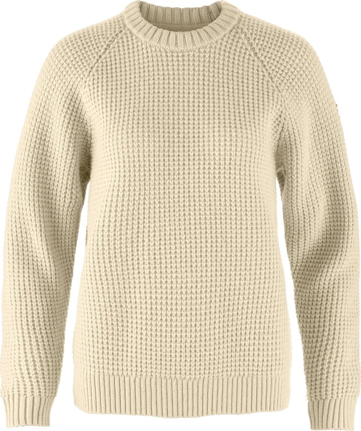 Fjällräven Women's Övik Waffle Knit Light Beige Fjällräven