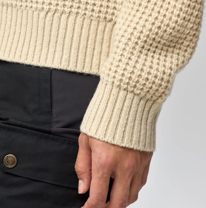 Fjällräven Women's Övik Waffle Knit Navy Fjällräven