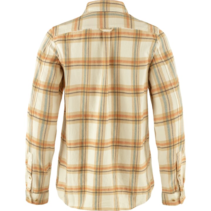 Fjällräven Övik Heavy Flannel Shirt W Chalk White-Dune Beige Fjällräven