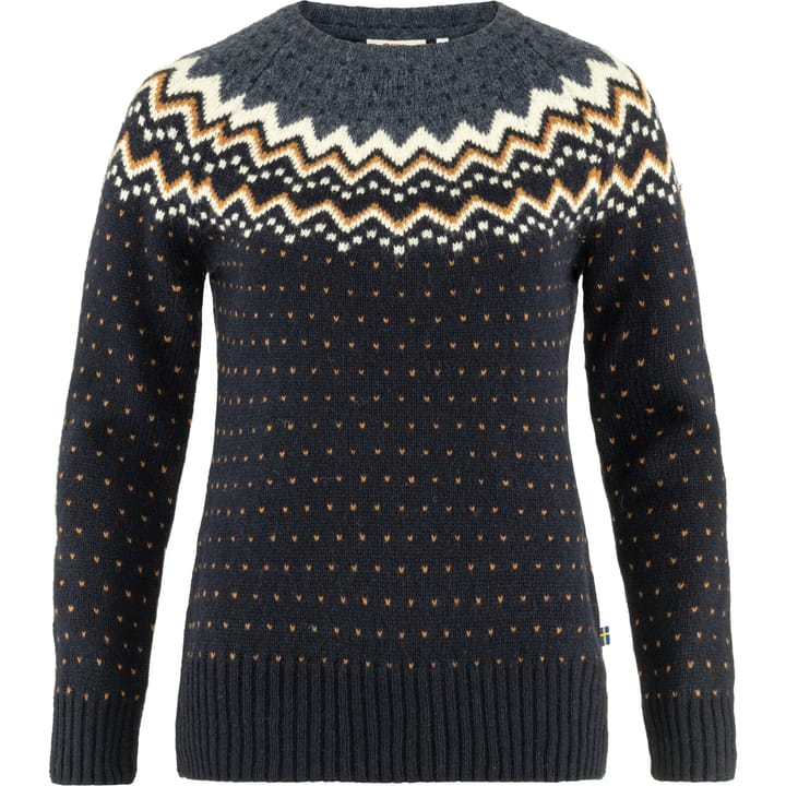 Fjällräven Övik Knit Sweater Women Dark Navy Fjällräven