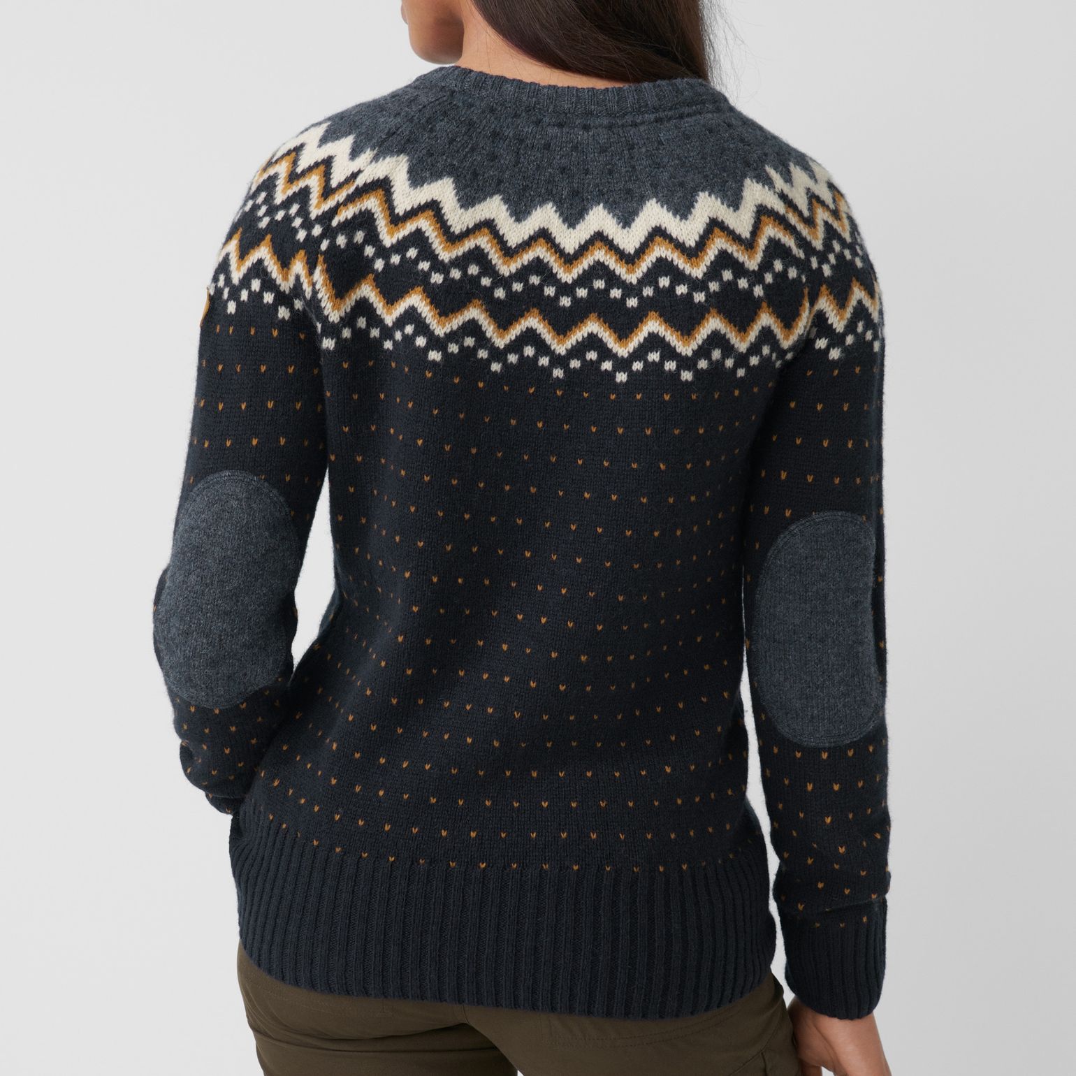 Fjällräven Övik Knit Sweater Women Dark Navy