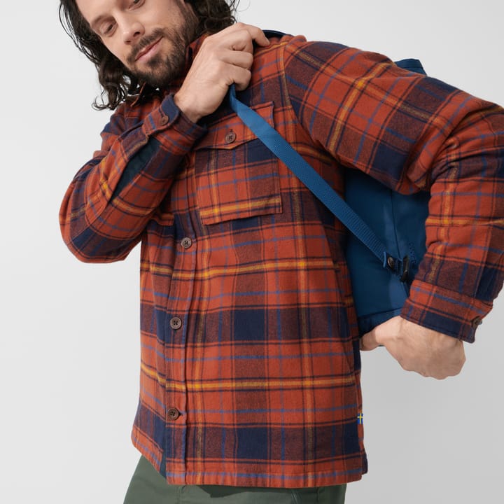 Fjällräven Men's Övik Lite Padded Shirt Autumn Leaf/Dark Navy Fjällräven