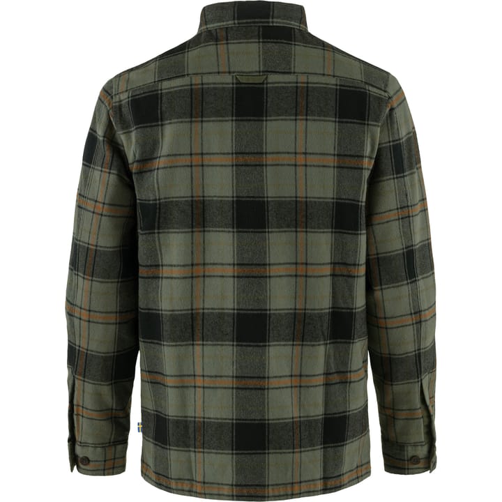 Fjällräven Övik Lite Padded Shirt M Deep Forest-Black Fjällräven