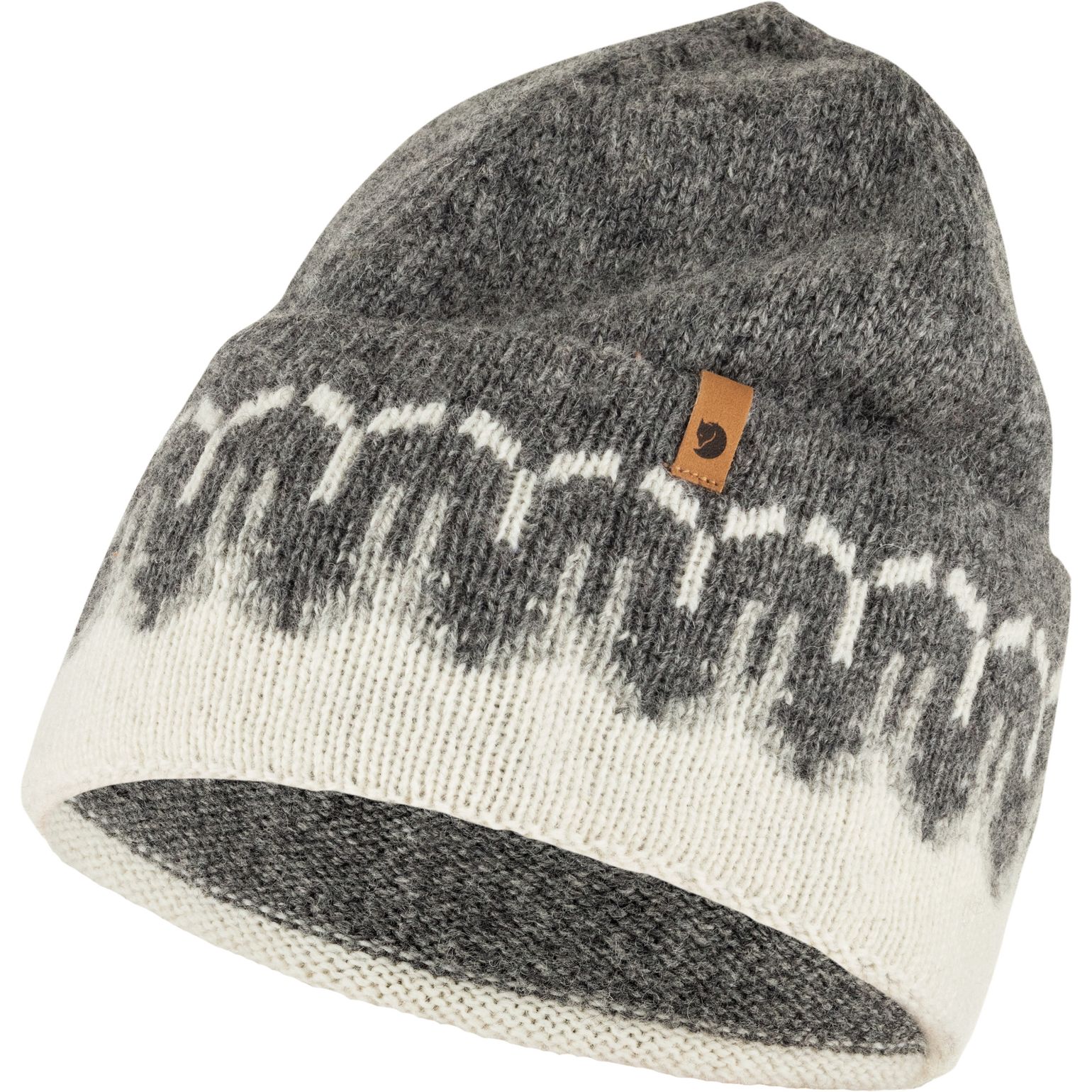Fjällräven Övik Path Knit Beanie Chalk White-Grey