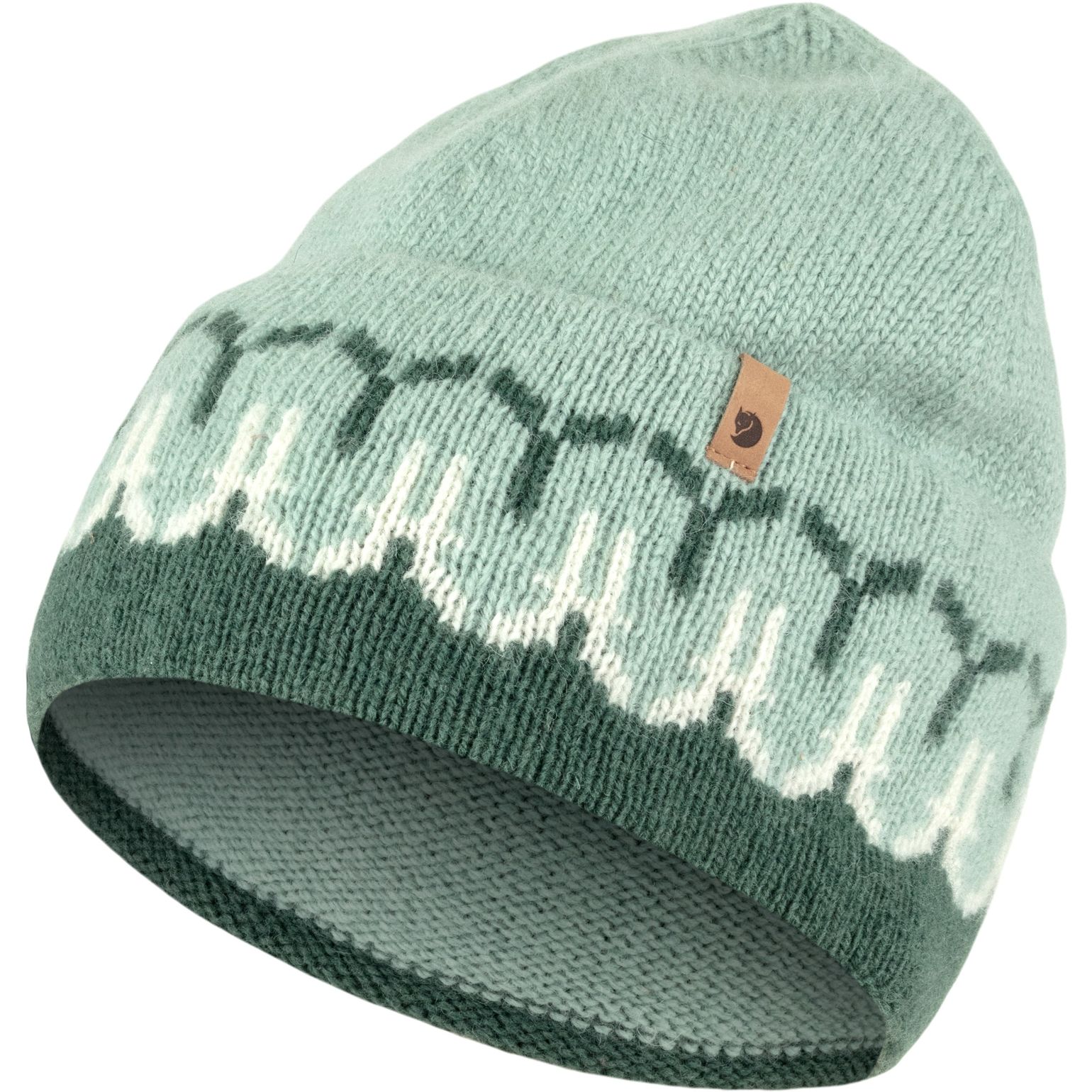 Fjällräven Övik Path Knit Beanie Deep Patina-Misty Green