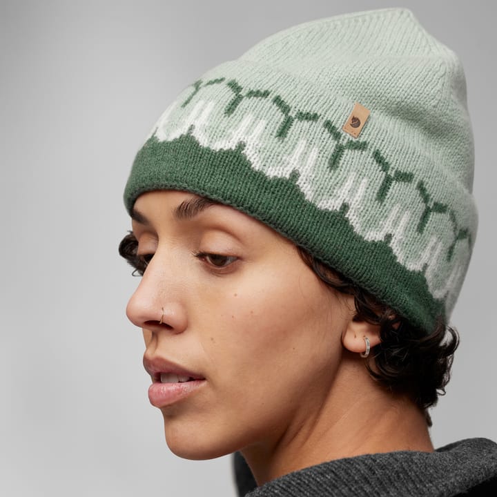 Fjällräven Övik Path Knit Beanie Deep Patina-Misty Green Fjällräven