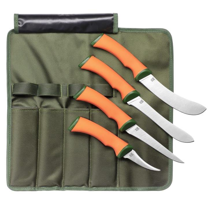 Øyo Hunting Knives 4 Psc Green/Orange Øyo Øyo Hunting Knives 4 Psc Green/Orange Øyo