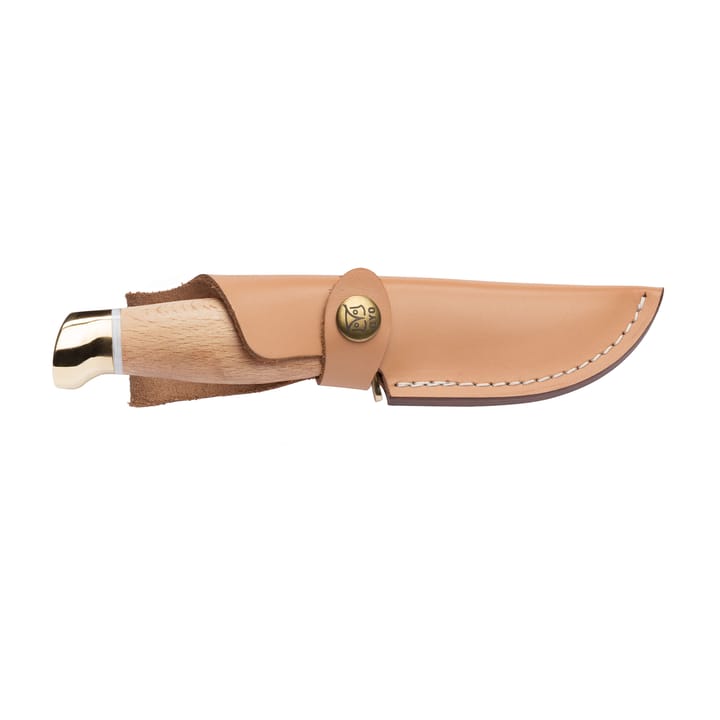 Øyo Jotunheimen Knife W/Leather Sheath Olive/Beige Øyo