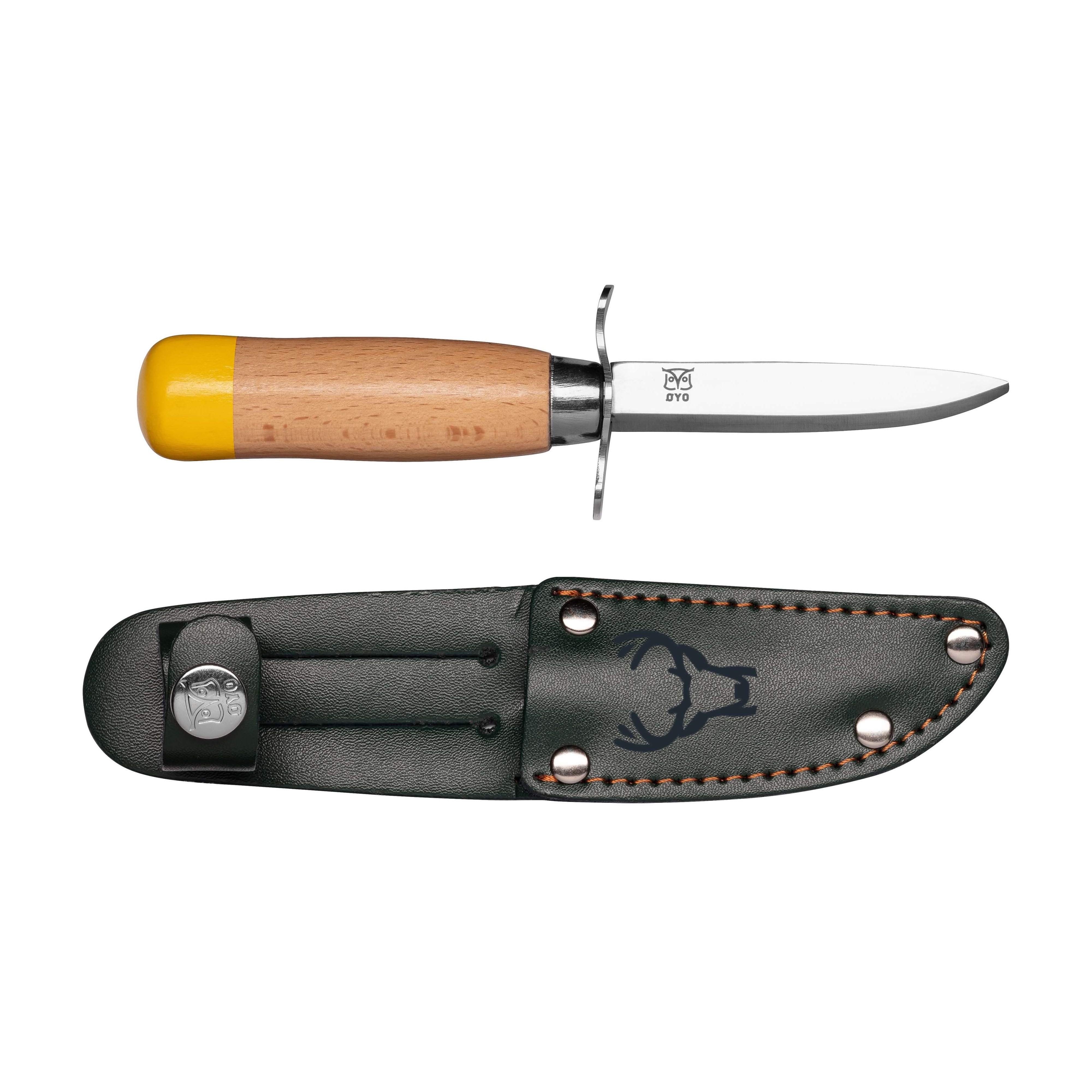 Scout Knife w. Leather Sheath