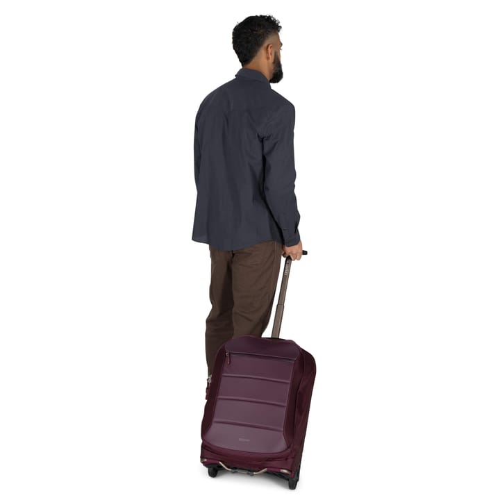 Osprey Ozone Carry On 2 Wheel Moody Burgundy Osprey