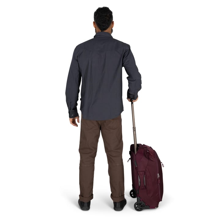 Osprey Ozone Carry On 2 Wheel Moody Burgundy Osprey