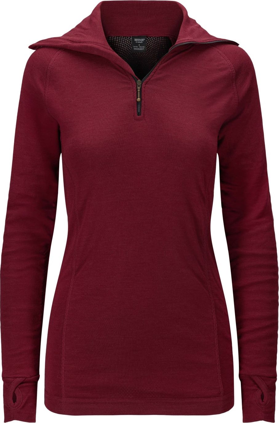 Brynje Arctic Zip Polo W's Chianti
