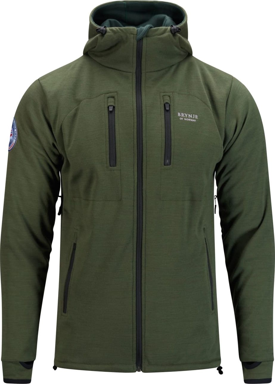 Brynje Unisex Antarctic Jacket With Hood Caktus