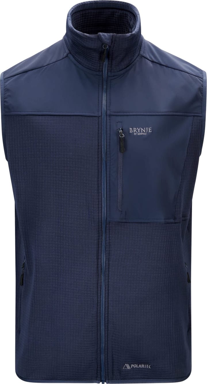 Brynje Unisex Polar Fleece Vest Navy Brynje