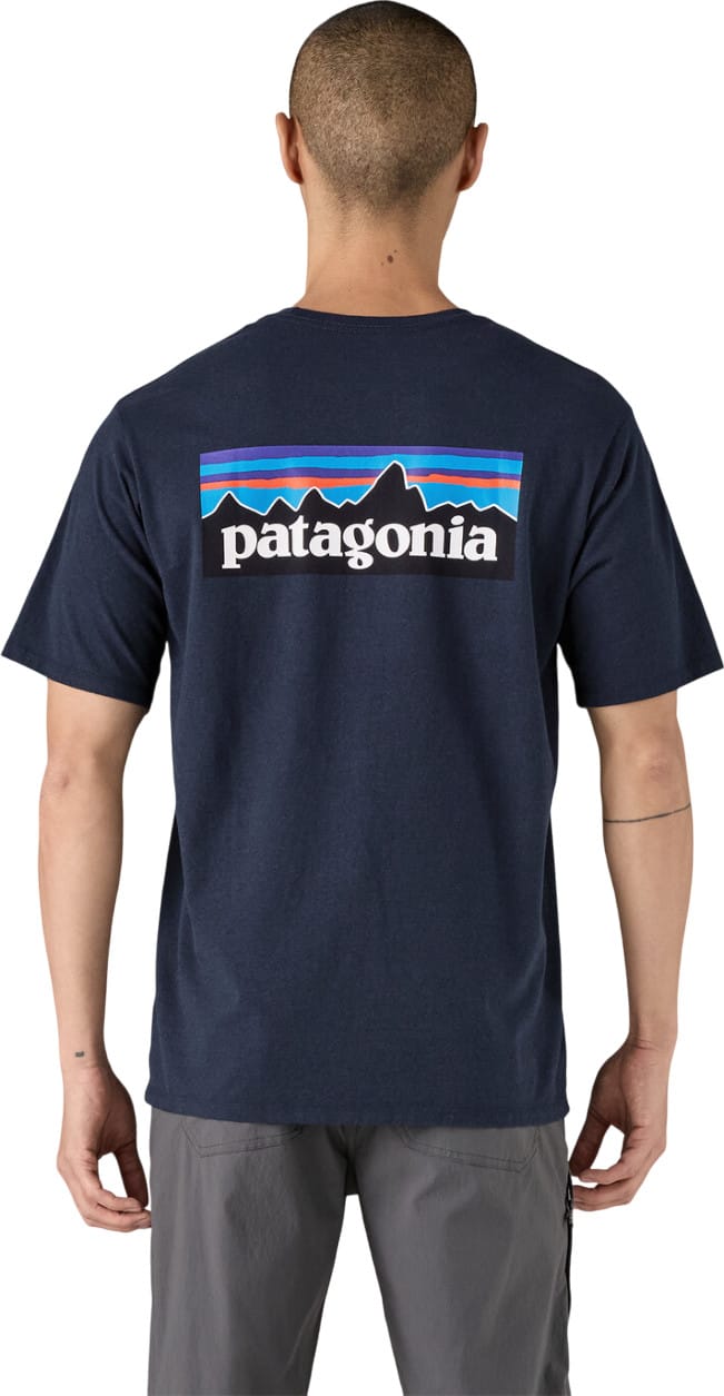 Patagonia Men's P-6 Logo Responsibili-Tee New Navy Patagonia