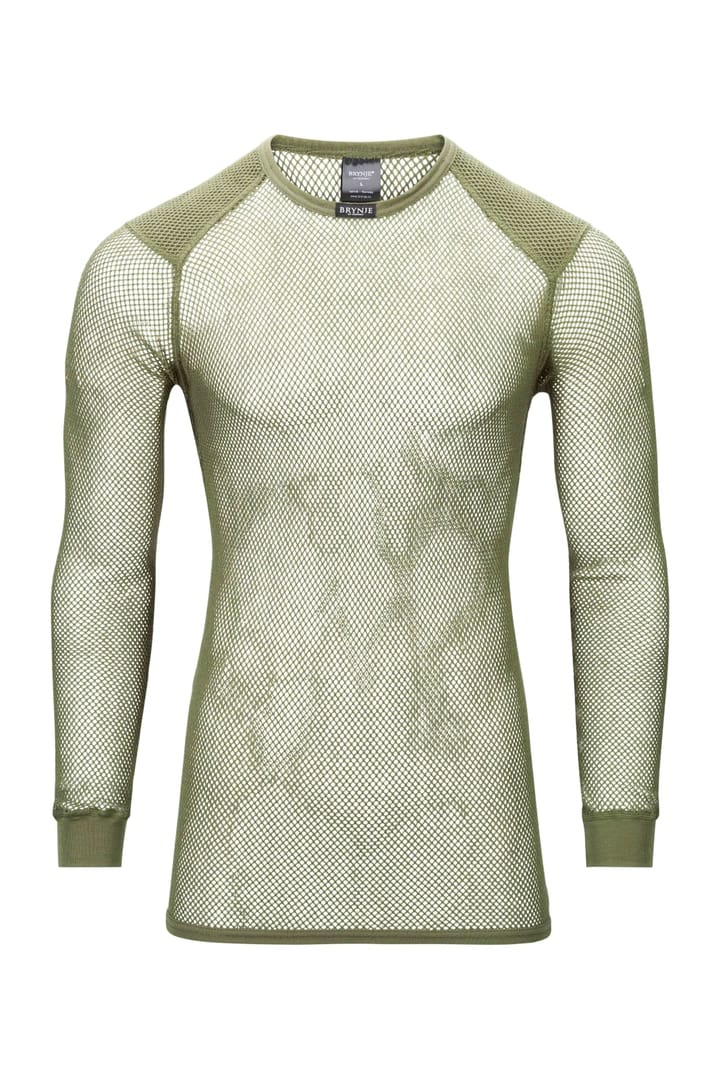Brynje Tactical Wool Thermo Shirt Olive Brynje Brynje Tactical Wool Thermo Shirt Olive Brynje