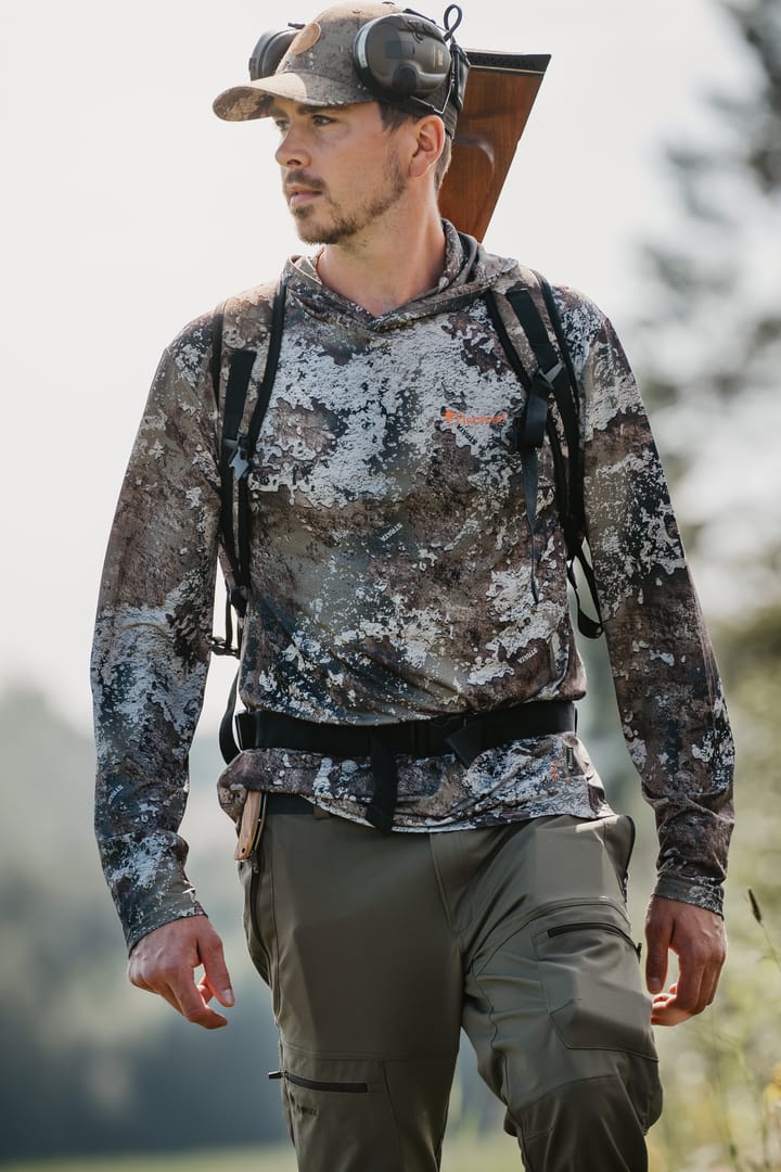 Pinewood Men's Furudal Insectsafe Camou Hoodie Strata Pinewood