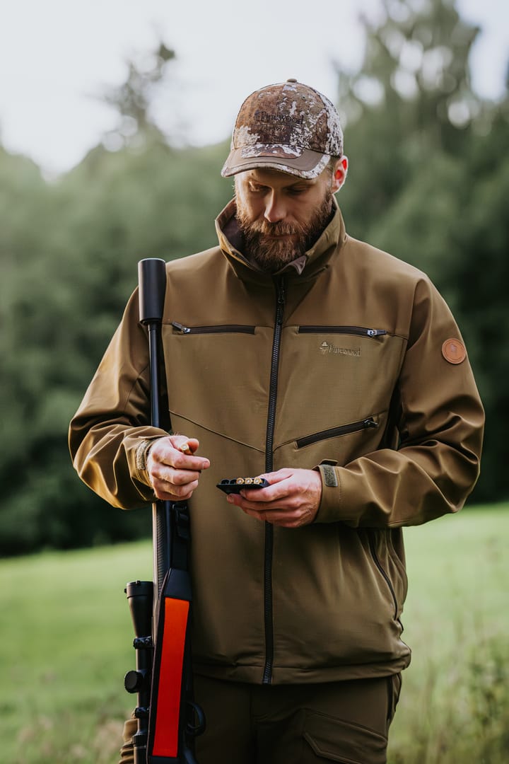 Pinewood Men's Furudal Hunters Hybrid Stretch Jacket Olive Green Pinewood