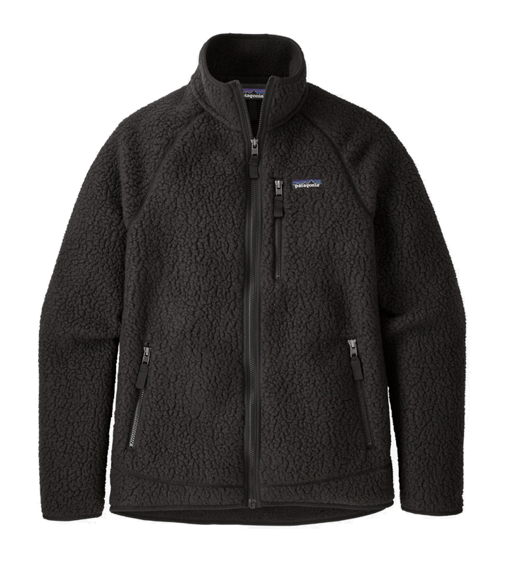 Patagonia Men's Retro Pile Fleece Jacket Black Patagonia Patagonia Men's Retro Pile Fleece Jacket Black Patagonia